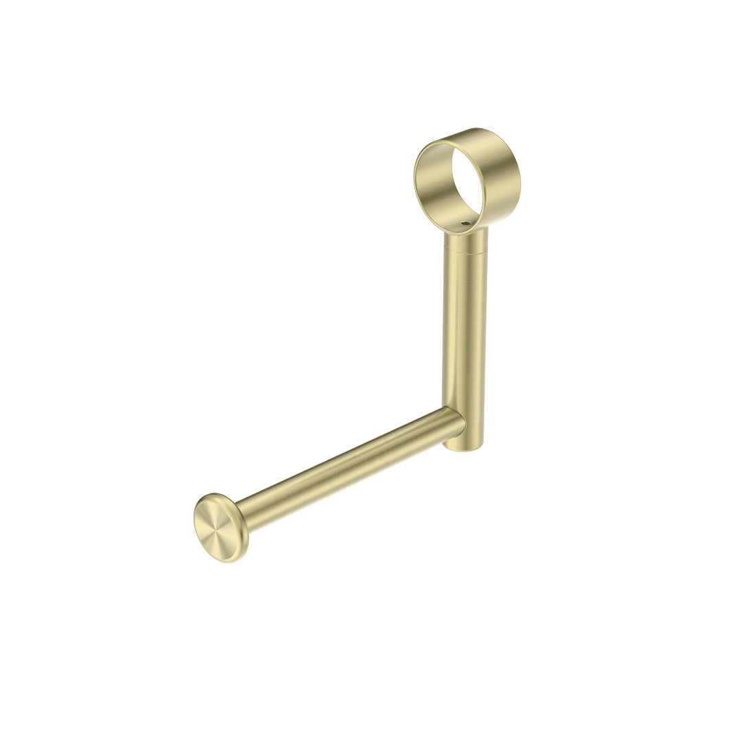Nero Mecca Care Add On Toilet Roll Holder - Brushed Gold - NRCR3286TBG