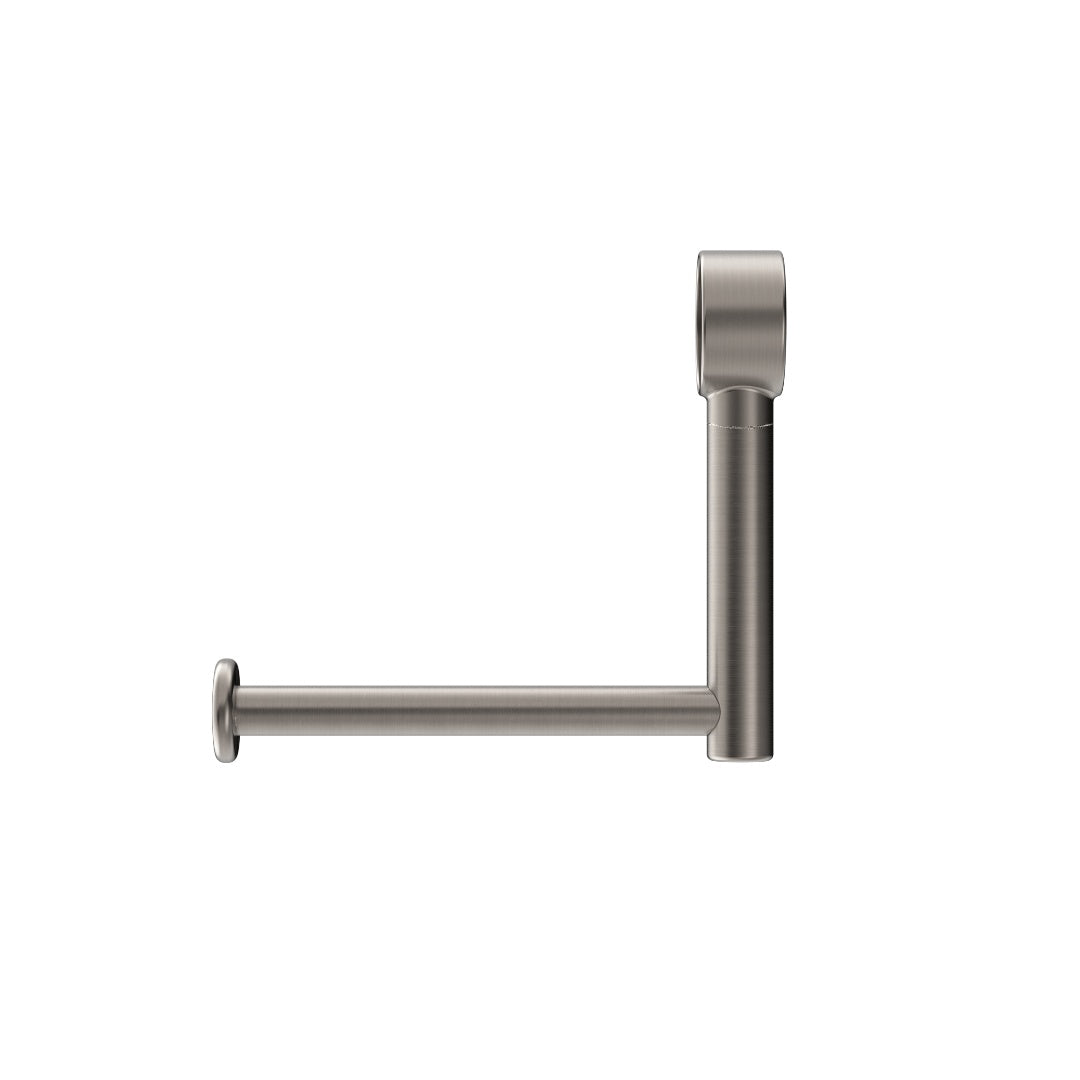 Nero Mecca Care Add On Toilet Roll Holder - Brushed Nickel - NRCR3286TBN