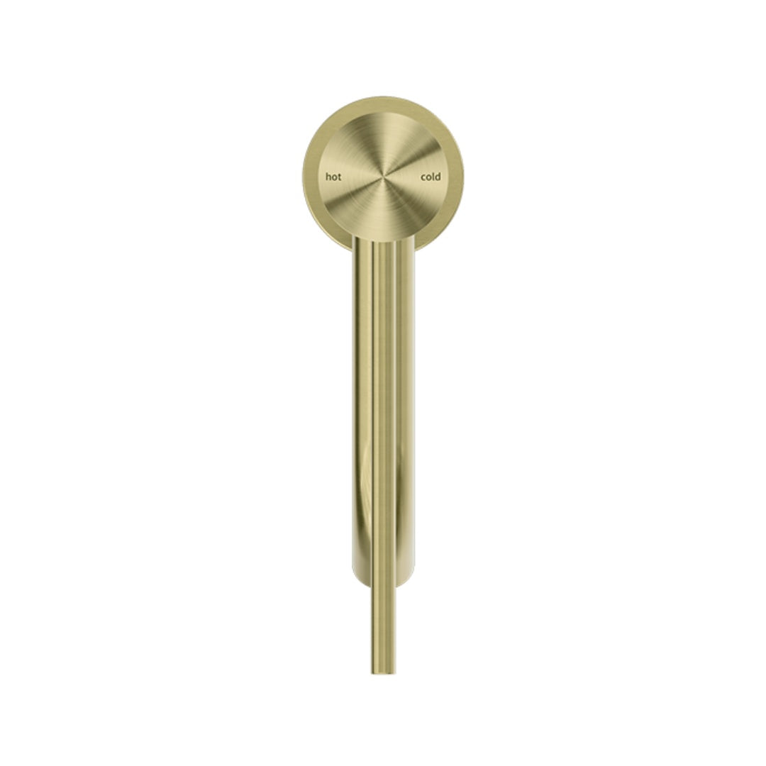 Nero Mecca Care Basin Mixer - Brushed Gold - NR221901dBG