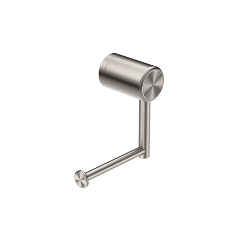Nero Mecca Care Heavy Duty Toilet Roll Holder - Brushed Nickel