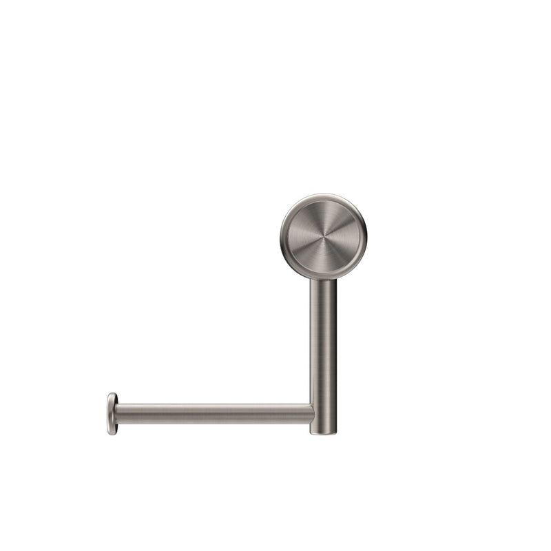Nero Mecca Care Heavy Duty Toilet Roll Holder - Brushed Nickel