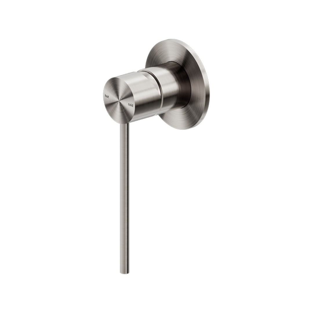 Nero Mecca Care Shower Mixer Includes In-Wall Body - Brushed Nickel - NR221911xBN
