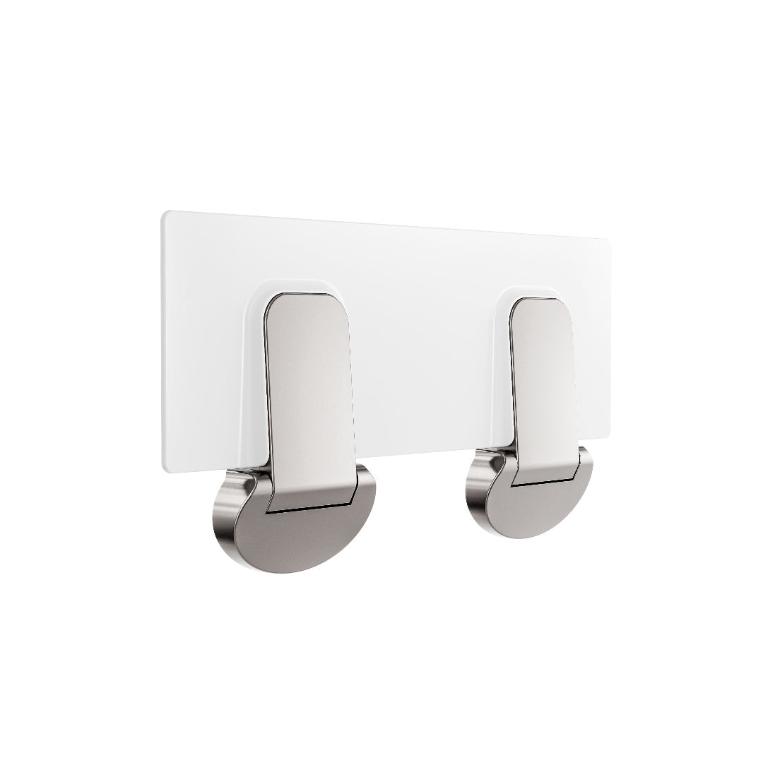 Nero Mecca Care Shower Seat 960X330mm - Brushed Nickel - NRCR0002BN