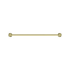 Nero Mecca Double Towel Rail 600mm - Brushed Gold - NR1924dBG