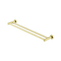 Nero Mecca Double Towel Rail 800mm - Brushed Gold - NR1930dBG