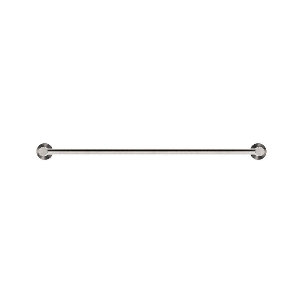 Nero Mecca Double Towel Rail 800mm - Brushed Nickel - NR1930dBN