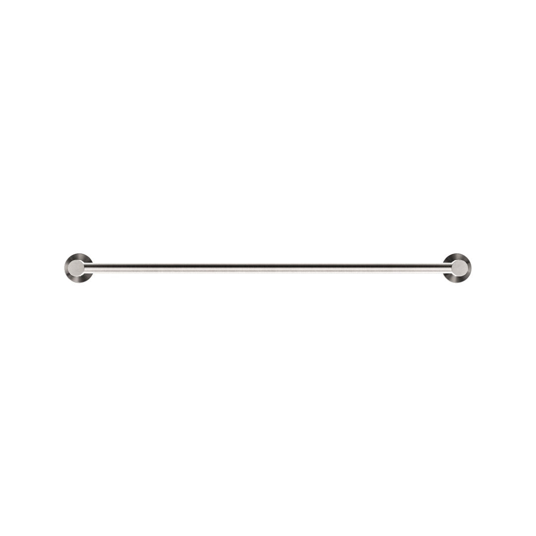 Nero Mecca Double Towel Rail 800mm - Brushed Nickel - NR1930dBN