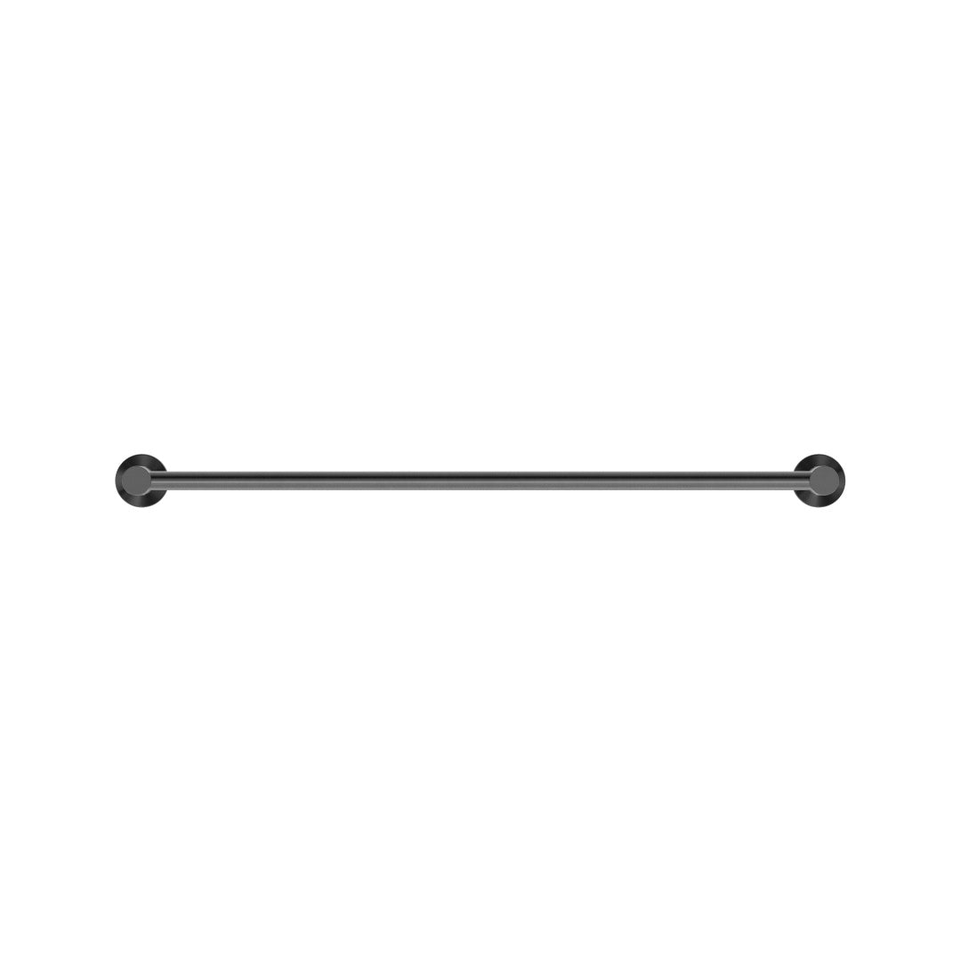 Nero Mecca Double Towel Rail 800mm - Gun Metal - NR1930dGM