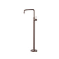 Nero Mecca Freestanding Bath Mixer Square Shape - Brushed Bronze - NR221903BBZ