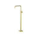 Nero Mecca Freestanding Bath Mixer Square Shape - Brushed Gold - NR221903BBG
