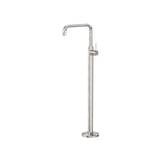 Nero Mecca Freestanding Bath Mixer Square Shape - Brushed Nickel - NR221903BBN