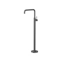 Nero Mecca Freestanding Bath Mixer Square Shape - Gun Metal - NR221903BGM