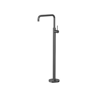 Nero Mecca Freestanding Bath Mixer Square Shape - Gun Metal - NR221903BGM