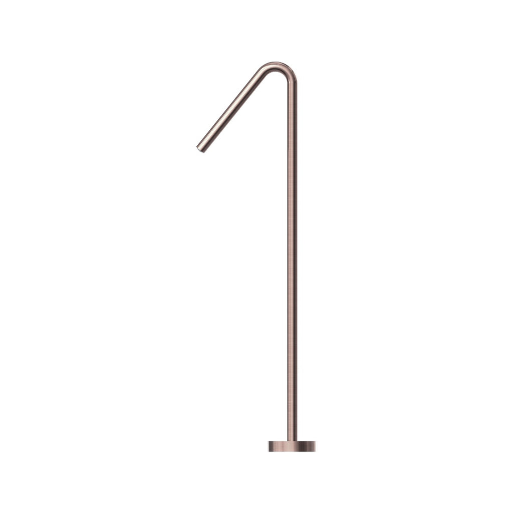Nero Mecca Freestanding Bath Spout Only - Brushed Bronze - NR221903aBZ