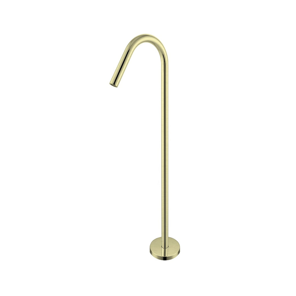 Nero Mecca Freestanding Bath Spout Only - Brushed Gold - NR221903aBG