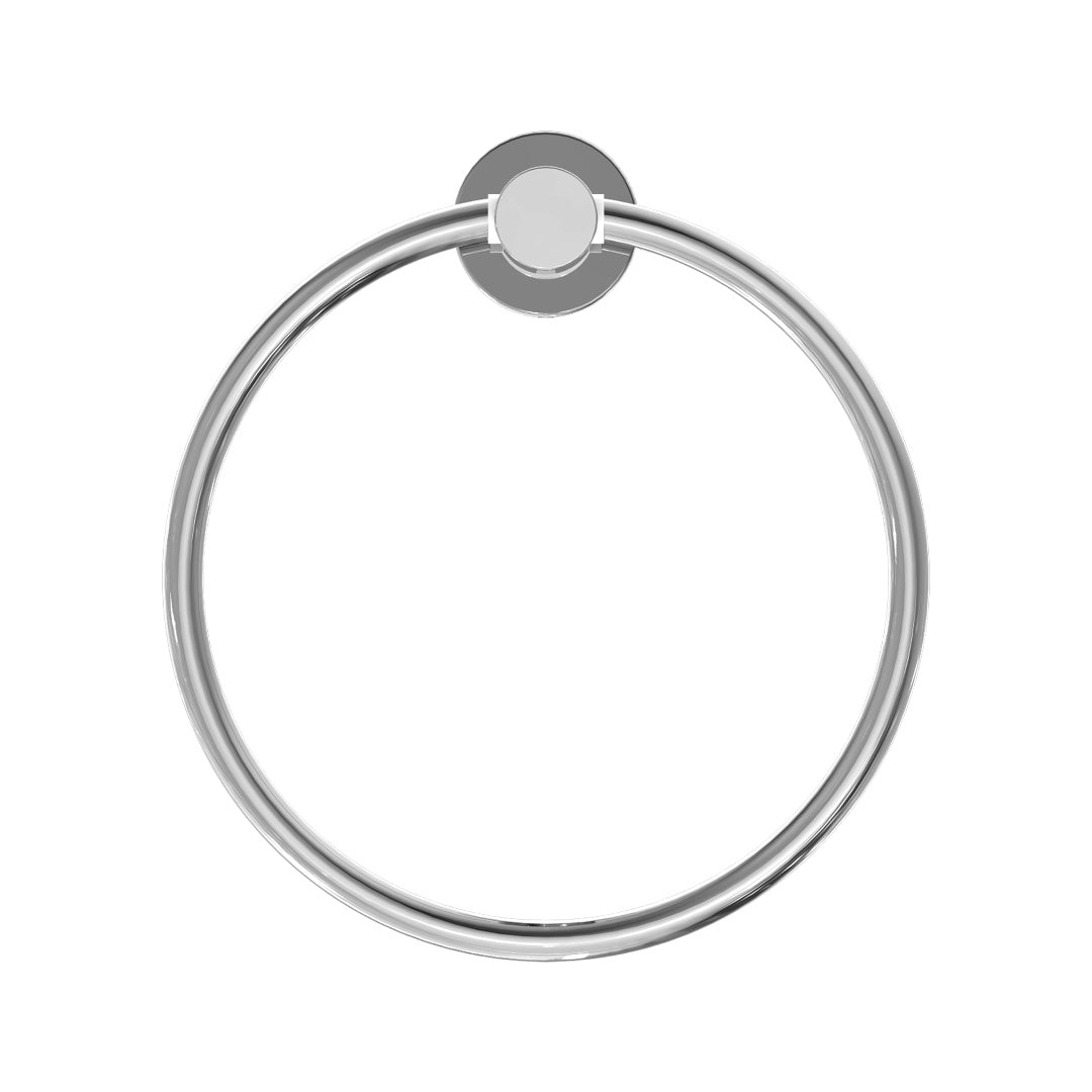 Nero Mecca Hand Towel Ring - Chrome - NR1980CH