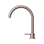 Nero Mecca Hob Basin Mixer Round Swivel Spout - Brushed Bronze - NR221901bBZ