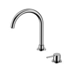 Nero Mecca Hob Basin Mixer Round Swivel Spout - Chrome - NR221901bCH