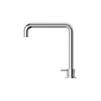 Nero Mecca Hob Basin Mixer Square Swivel Spout - Chrome - NR221901cCH