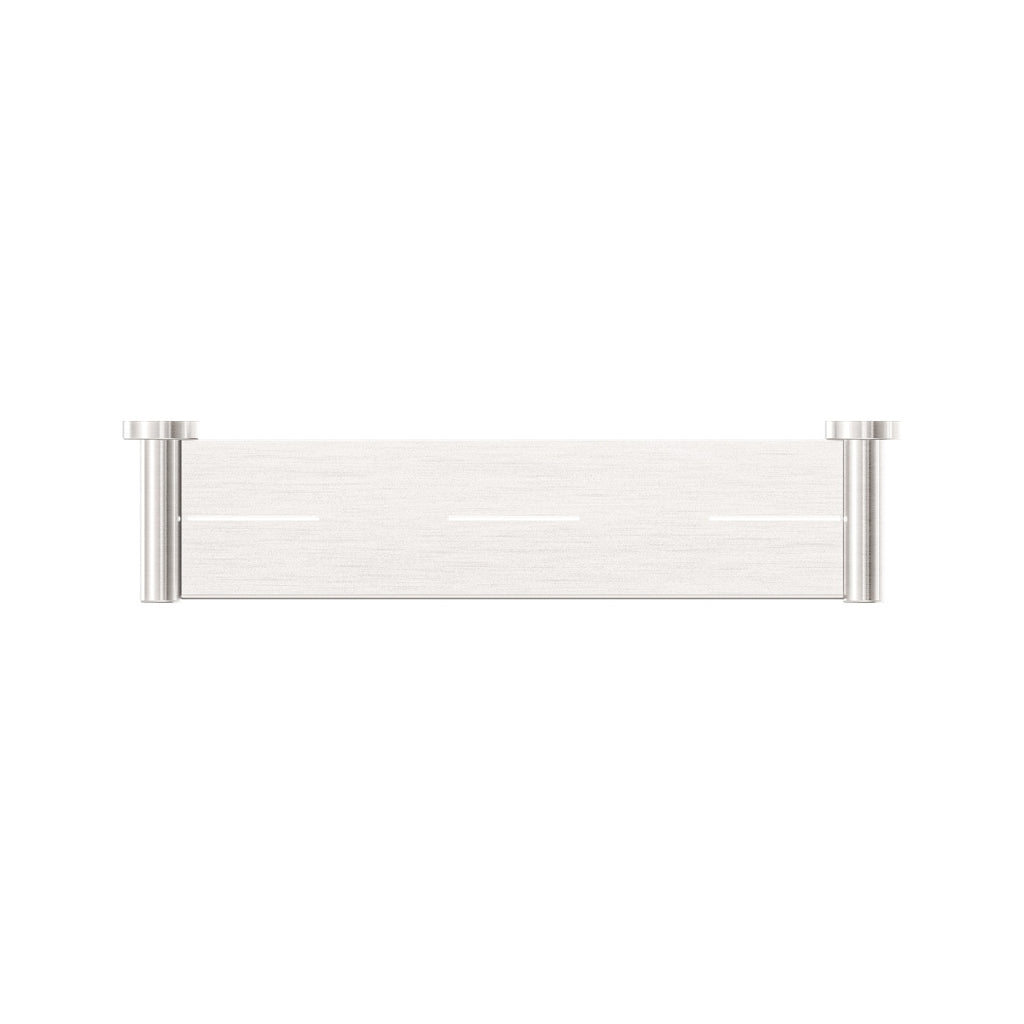 Nero Mecca Metal Shower Shelf - Brushed Nickel - NR1987aBN