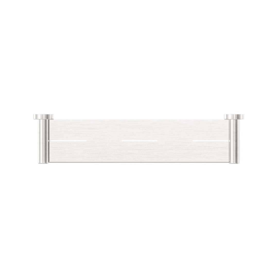 Nero Mecca Metal Shower Shelf - Brushed Nickel - NR1987aBN