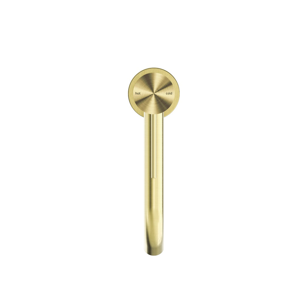 Nero Mecca Mid Tall Basin Mixer - Brushed Gold - NR221901eBG