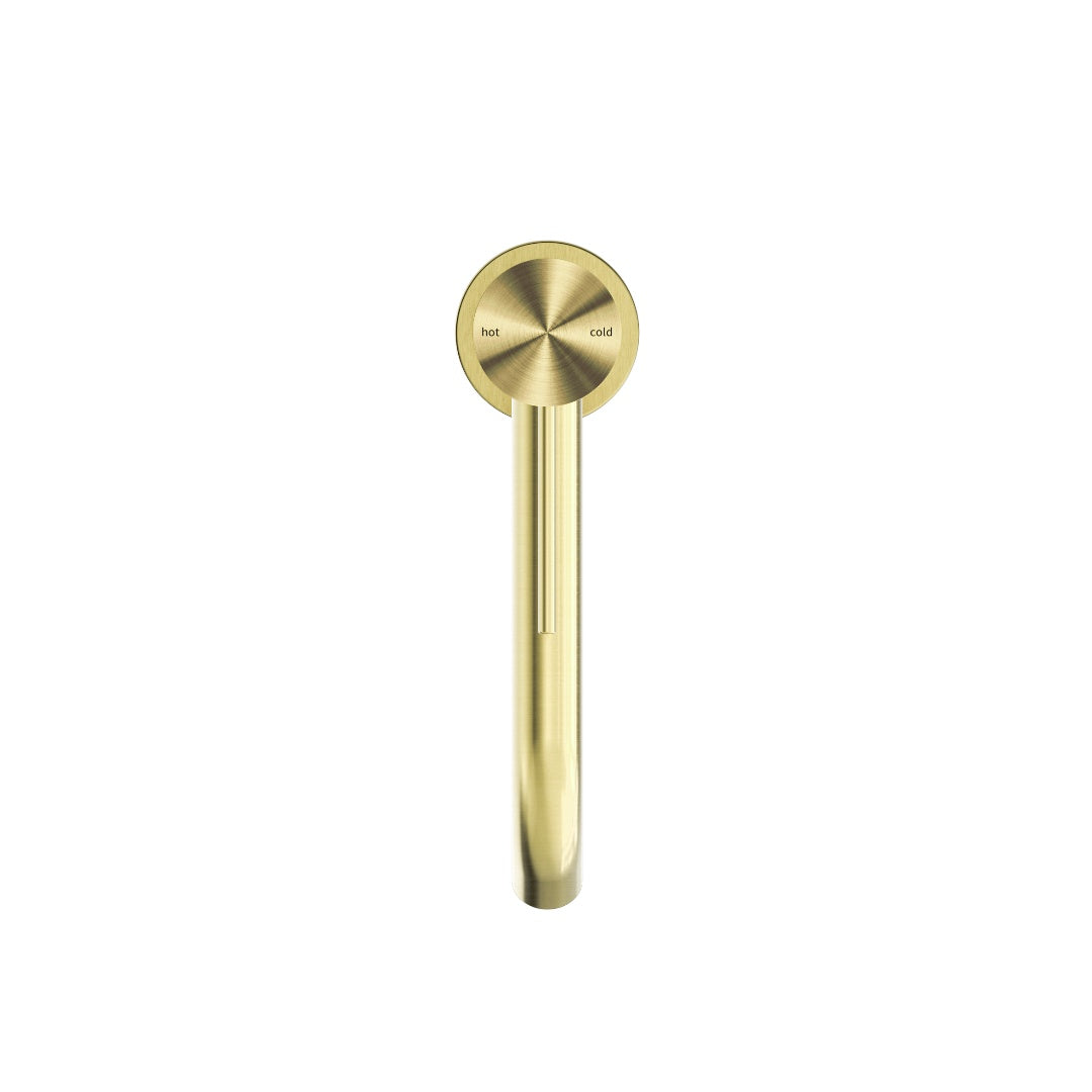 Nero Mecca Mid Tall Basin Mixer - Brushed Gold - NR221901eBG