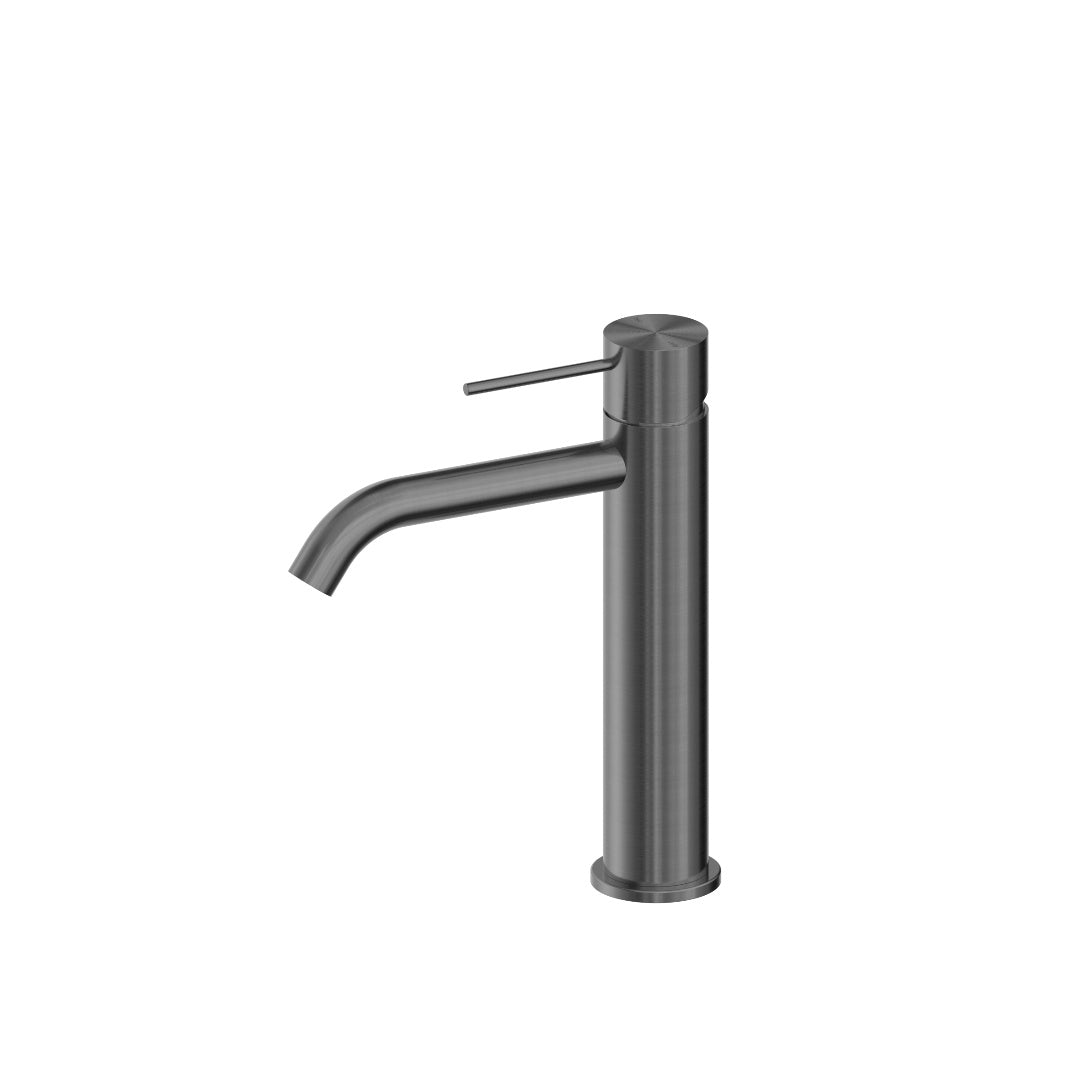 Nero Mecca Mid Tall Basin Mixer - Gun Metal - NR221901eGM