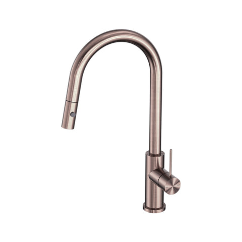 Nero Mecca Pull Out Sink Mixer With Vegie Spray Function - Brushed Bronze