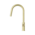 Nero Mecca Pull Out Sink Mixer With Vegie Spray Function - Brushed Gold - NR221908BG