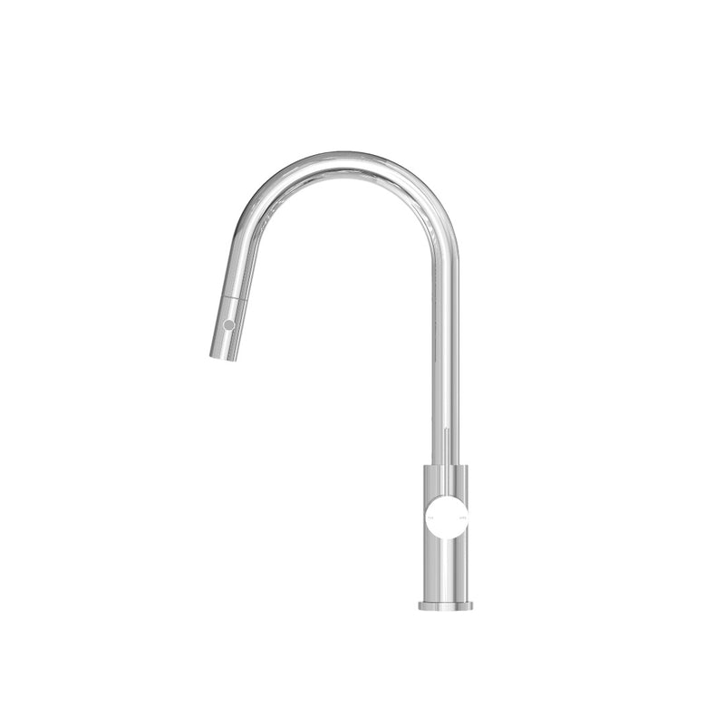 Nero Mecca Pull Out Sink Mixer With Vegie Spray Function - Chrome
