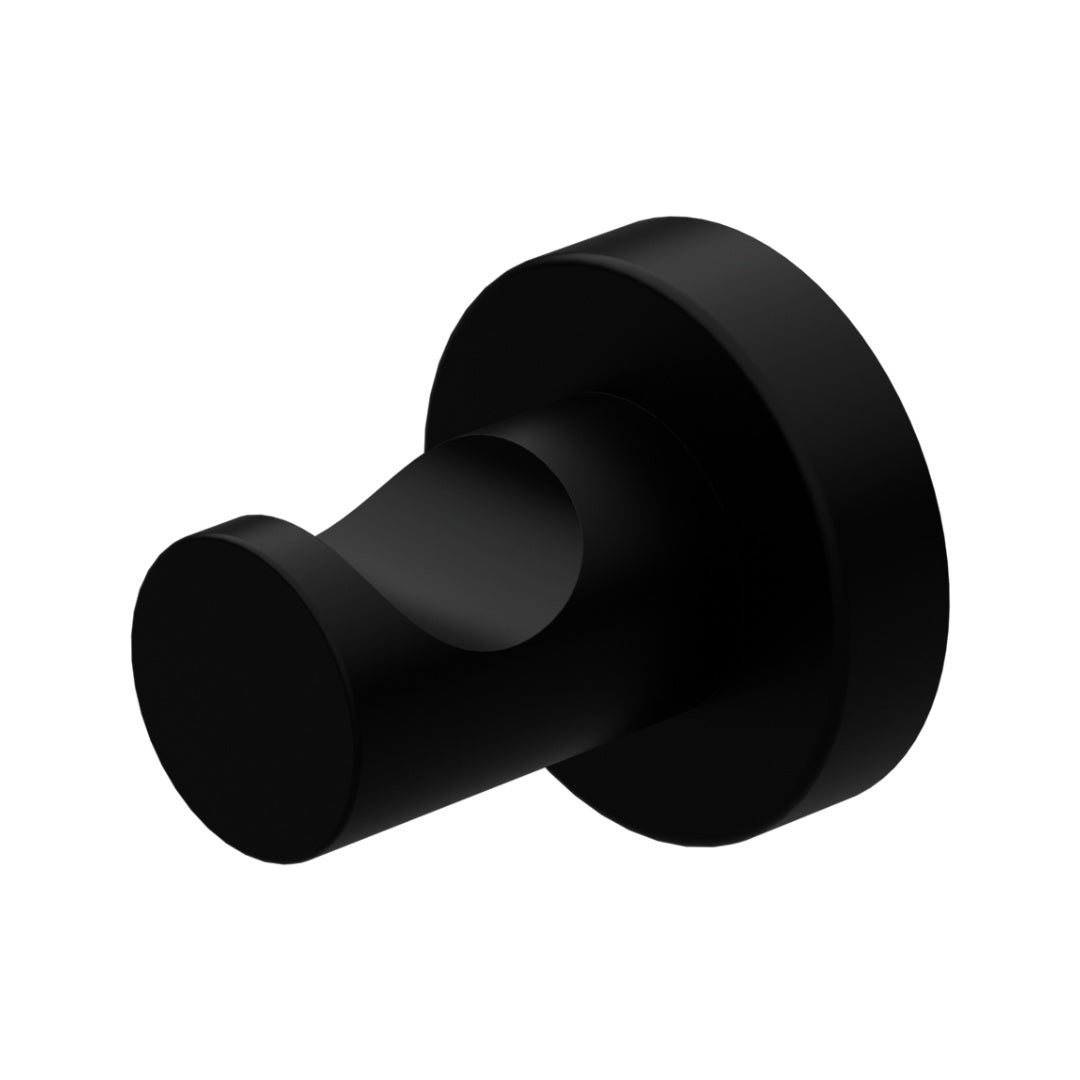 Nero Mecca Robe Hook - Matte Black - NR1982MB