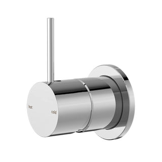 Nero Mecca Shower Mixer 60mm Handle Up Plate - Chrome - NR221911jCH