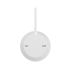 Nero Mecca Shower Mixer 60mm Handle Up Plate - Matte White - NR221911jMW