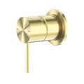 Nero Mecca Shower Mixer 60mm Plate - Brushed Gold - NR221911hBG