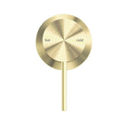 Nero Mecca Shower Mixer 60mm Plate - Brushed Gold - NR221911hBG