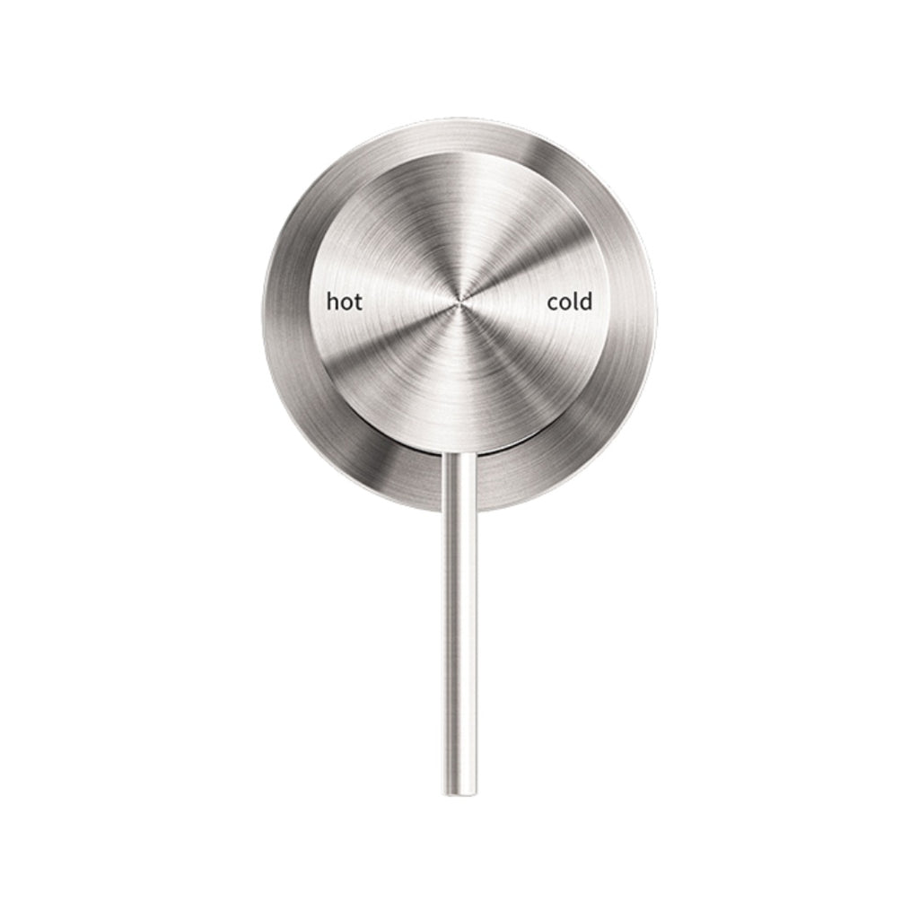 Nero Mecca Shower Mixer 60mm Plate - Brushed Nickel - NR221911hBN