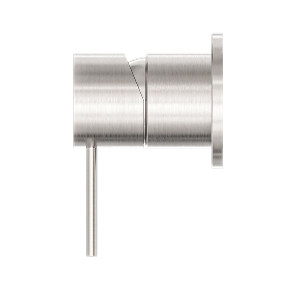 Nero Mecca Shower Mixer 60mm Plate - Brushed Nickel - NR221911hBN