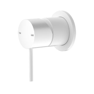 Nero Mecca Shower Mixer 60mm Plate - Matte White - NR221911hMW