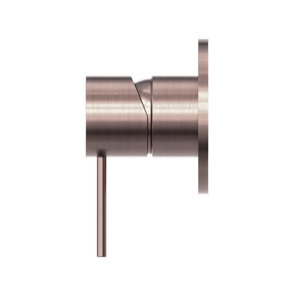 Nero Mecca Shower Mixer 80mm Plate - Brushed Bronze - NR221911BZ
