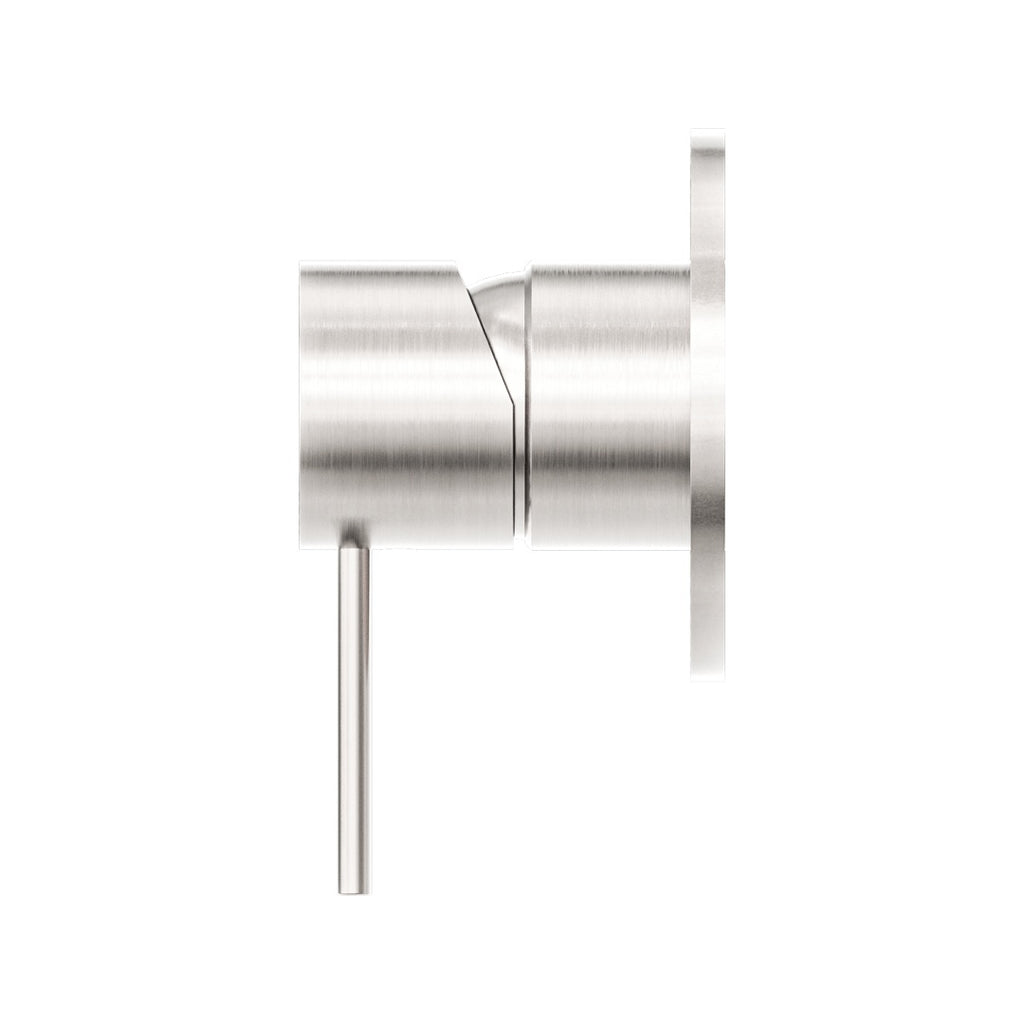 Nero Mecca Shower Mixer 80mm Plate - Brushed Nickel - NR221911BN