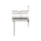 Nero Mecca Shower Mixer 80mm Plate - Brushed Nickel - NR221911BN