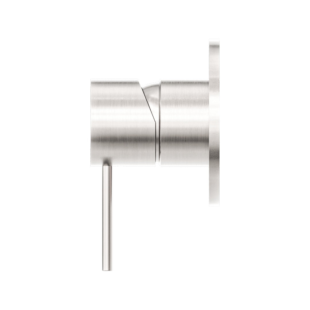 Nero Mecca Shower Mixer 80mm Plate - Brushed Nickel - NR221911BN