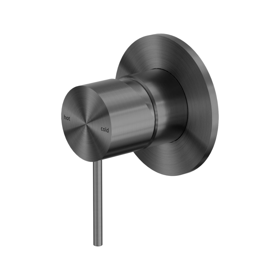 Nero Mecca Shower Mixer 80mm Plate - Gun Metal - NR221911GM