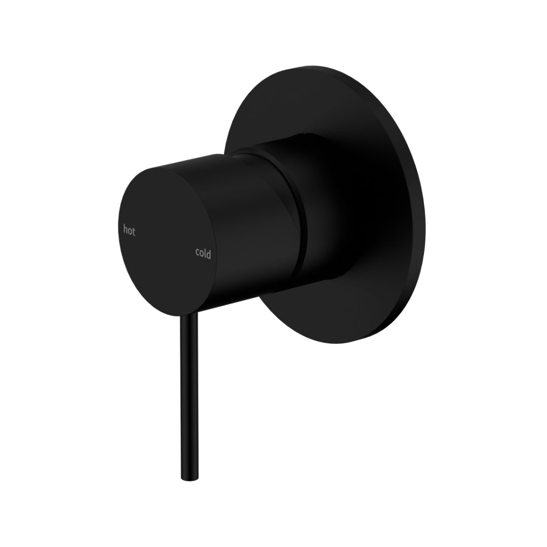 Nero Mecca Shower Mixer 80mm Plate - Matte Black - NR221911MB