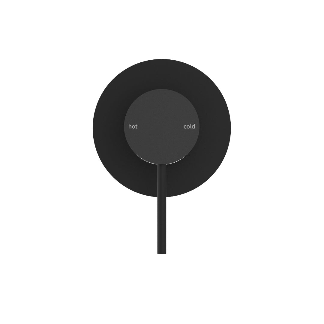 Nero Mecca Shower Mixer 80mm Plate - Matte Black - NR221911MB