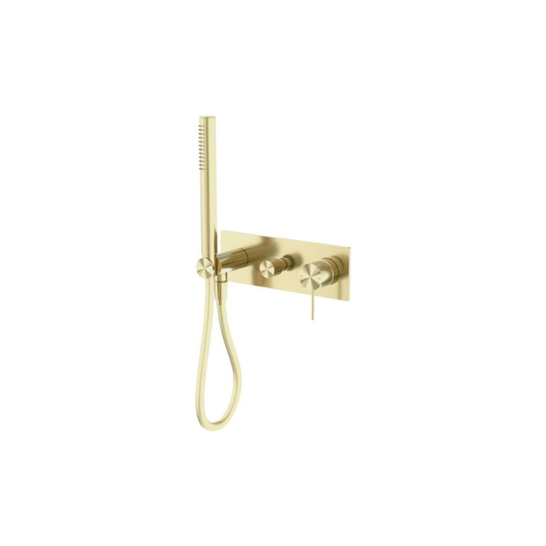 Nero Mecca Shower Mixer Divertor System - Brushed Gold - NR221912eBG