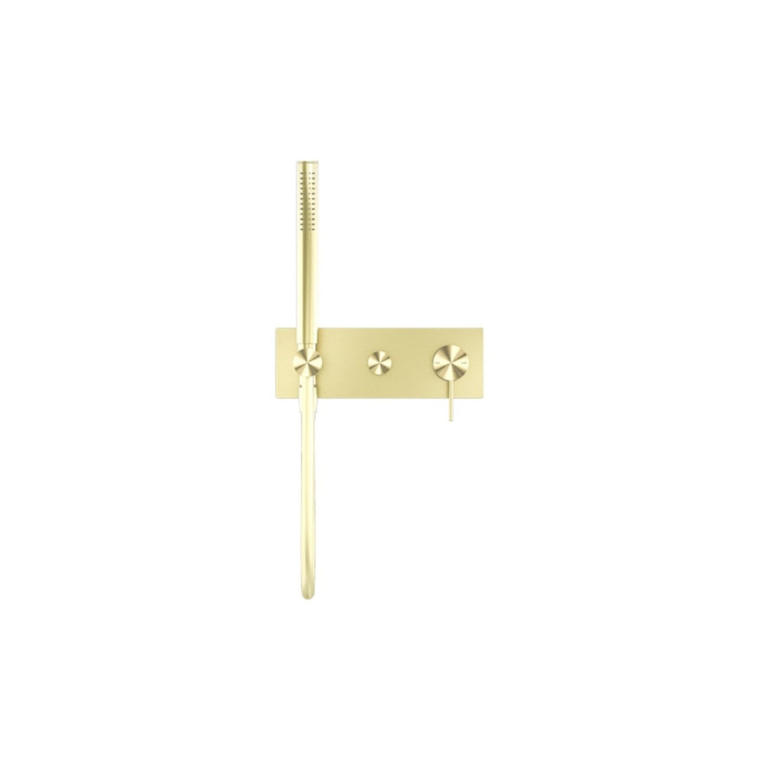 Nero Mecca Shower Mixer Divertor System - Brushed Gold - NR221912eBG