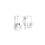 Nero Mecca Shower Mixer Divertor System - Brushed Gold - NR221912eBG