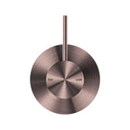 Nero Mecca Shower Mixer Handle Up 80mm Plate - Brushed Bronze - NR221911bBZ